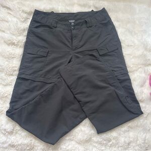 The North Face Women’s Charcoal Pants Size 12 Zip off to Shorts